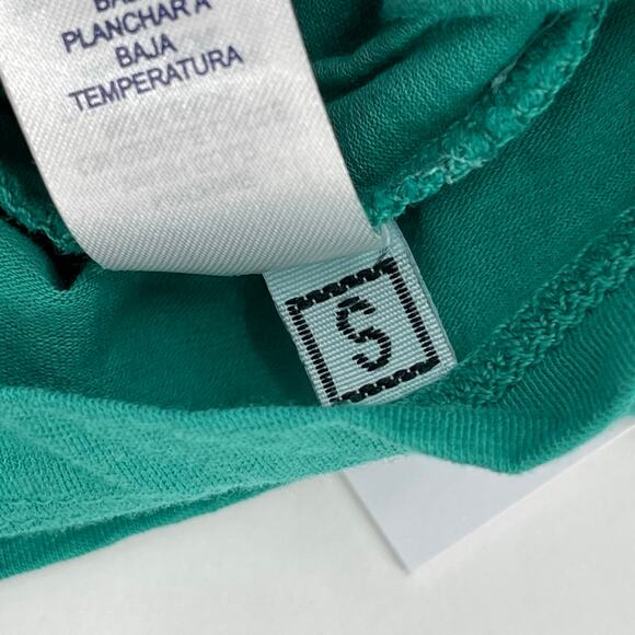 VELVET by GRAHAM & SPENCER Tank Top Size Small Adelise Faux Wrap Tile Collar NWT - Picture 13 of 14